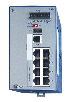 Bild des Ethernet-Switches RS20 von Hirschmann