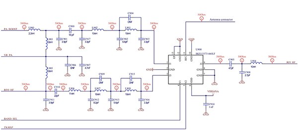 Microchip Technology 的 SAM R34/R35 模块示意图（点击放大）