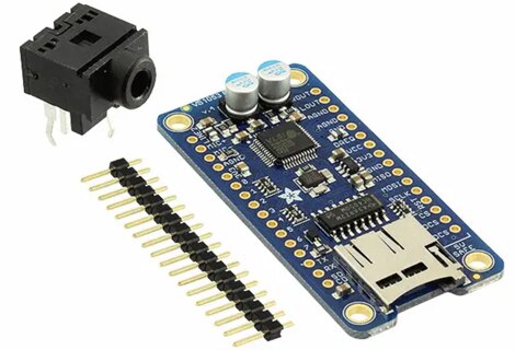 Image of 1381 VS1053B Codec + MicroSD breakout board from Adafruit