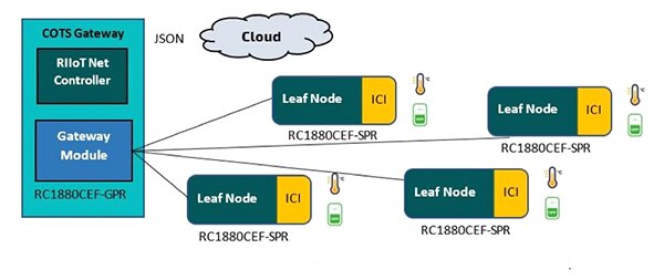 Diagram of complete RIIoT network