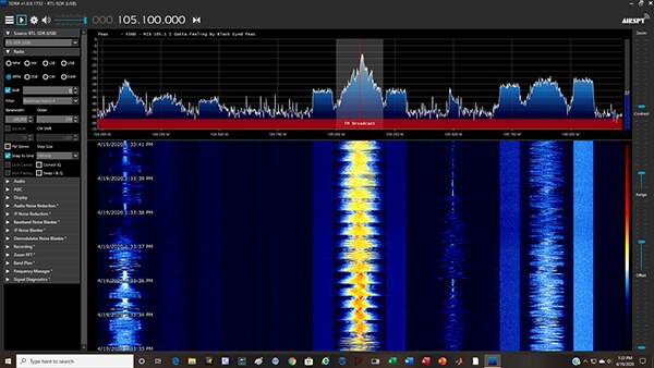 Airspy SDR# 用户界面图片（点击放大）