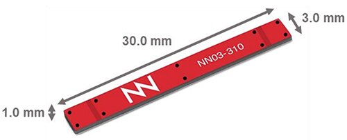 Image of Ignion NN03-310 embedded antenna for cellular, GNSS, short-range RF, Wi-Fi, and UWB