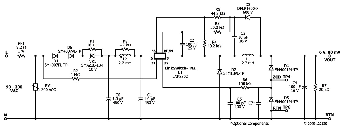 Switching IC Simplifies AC/DC Supply Design | DigiKey