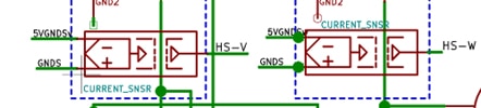 Diagram of Ganmar Technologies GMRCS000 non-dissipative current sensing