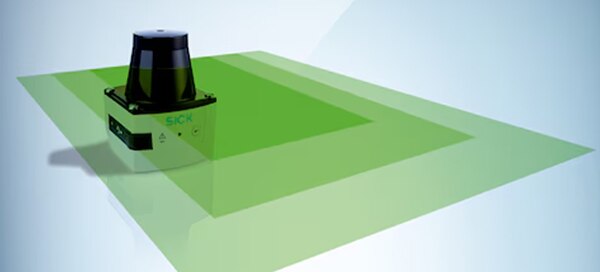 Image of field sets in SICK TiM 2D LiDAR sensors