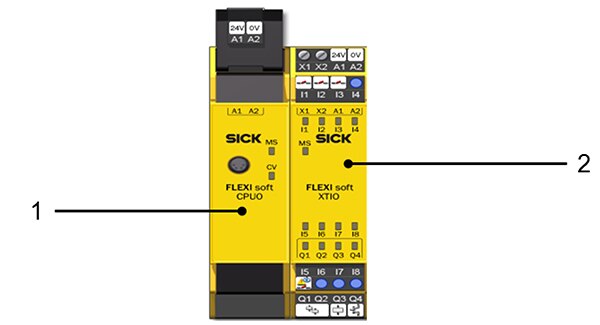 Image of SICK Flexi Soft safety controller system