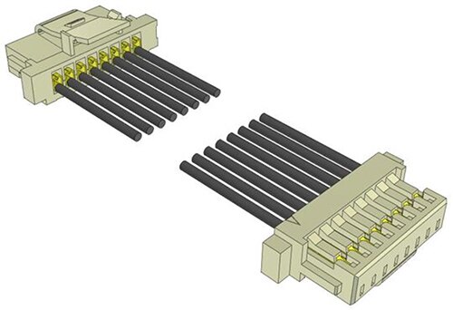 Image of Samtec S1SS-08-28-GF-06.00-L1 features a tool-free positive latch lock mechanism
