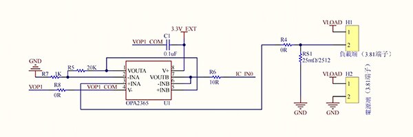 低側電流取樣原理圖範例