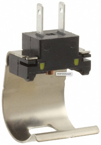 Image of EPCOS B58100A0506A000 clip-on thermistor