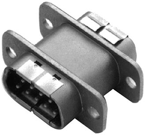 Image of Molex 0732841811 9-pin male/female D-sub adapter