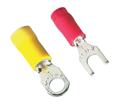 Image ABB Sta-Kon ring and fork wire terminals