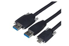 Image of 3M 1U30A-TC Series USB3 Vision® Industrial Camera Cable Assemblies    