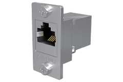 Image of Amphenol Communications Solutions RJE17 Coupler Series with Wall Frame