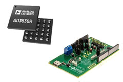 Image of Analog Devices AD3530 8-Channel, 16-Bit, Buffered Voltage Output Digital-to-Analog Converter (DAC)