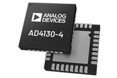 Image of Analog Devices AD4130-4 Ultra-Low-Power, 24-Bit Sigma-Delta ADC with Integrated PGA and FIFO