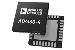 Image of Analog Devices AD4130-4 Ultra-Low-Power, 24-Bit Sigma-Delta ADC with Integrated PGA and FIFO