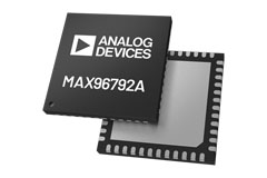 Image of Analog Devices MAX96792A Dual GMSL3/GMSL2 to CSI-2 Deserializers
