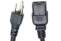 Image of GlobTek NEMA 5-15P to C13 Power Cord Family