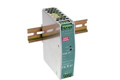 Image of MEAN WELL EDR-75 Series 75 W Industrial DIN Rail Power Supply   