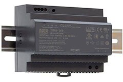 HDR-150 Series 150 W Ultra-Slim DIN Rail Power Supply - MEAN WELL