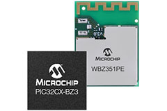 Image of Microchip PIC32 BZ3 Series Wireless MCUs