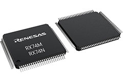 Image of Renesas RX74M/RX74N MCUs for Industrial Networking and Real-Time Control