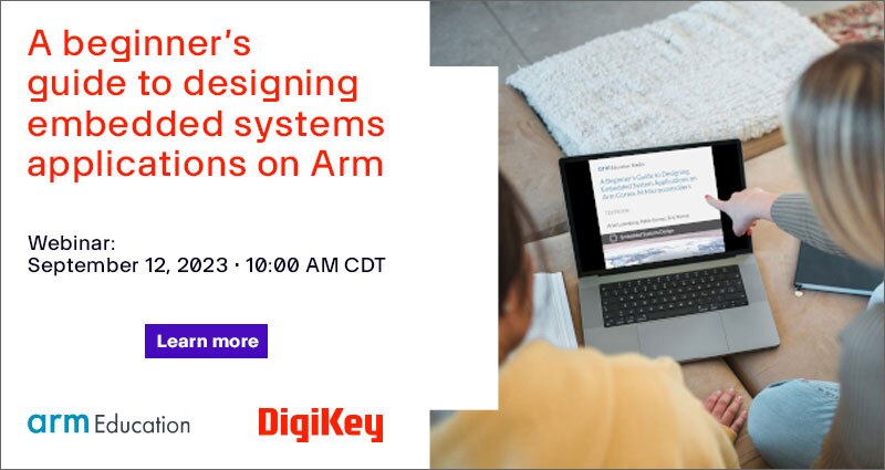 Image of Webinar - A Beginner’s Guide to Designing Embedded Systems Applications