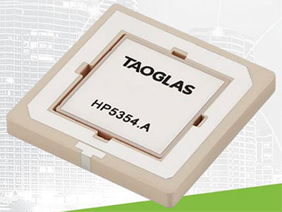 The HP5354.A is a compact, low-profile antenna optimized for dual-band (L1 and L5) GNSS performance