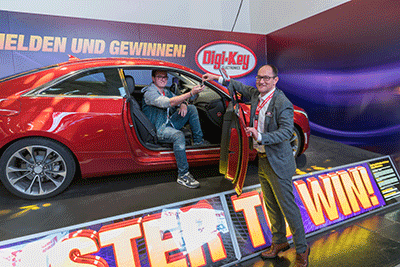 Image of Electronics Apprentice who won a Cadillac from Digi-Key