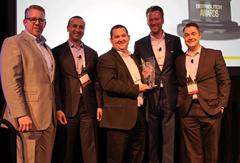 Image of From Left to Right: Edgar Duning, Jon Desouza, Matt Nemec, Philip Harting, and Matt Baker