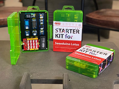 Image of DK Debuts Grove Start Kit for Seeeduino Lotus in Partnership with Seeed Studio