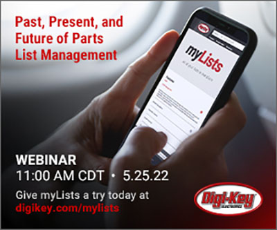 image of DigiKey Introduces myLists Quotes