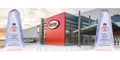Image of DigiKey Receives Electronics Maker Best of Industry Awards
