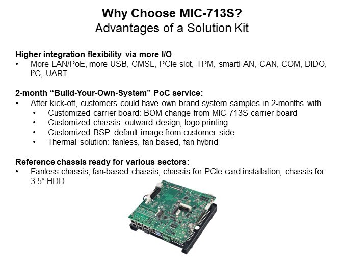Image of Advantech NVidia® Jetson Orin™ MIC Solution and Development Kits - Why Choose MIC-713S