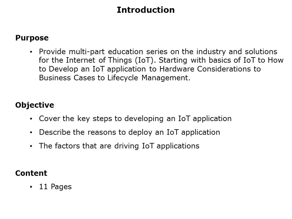 Building an IoT Solution Slide 1