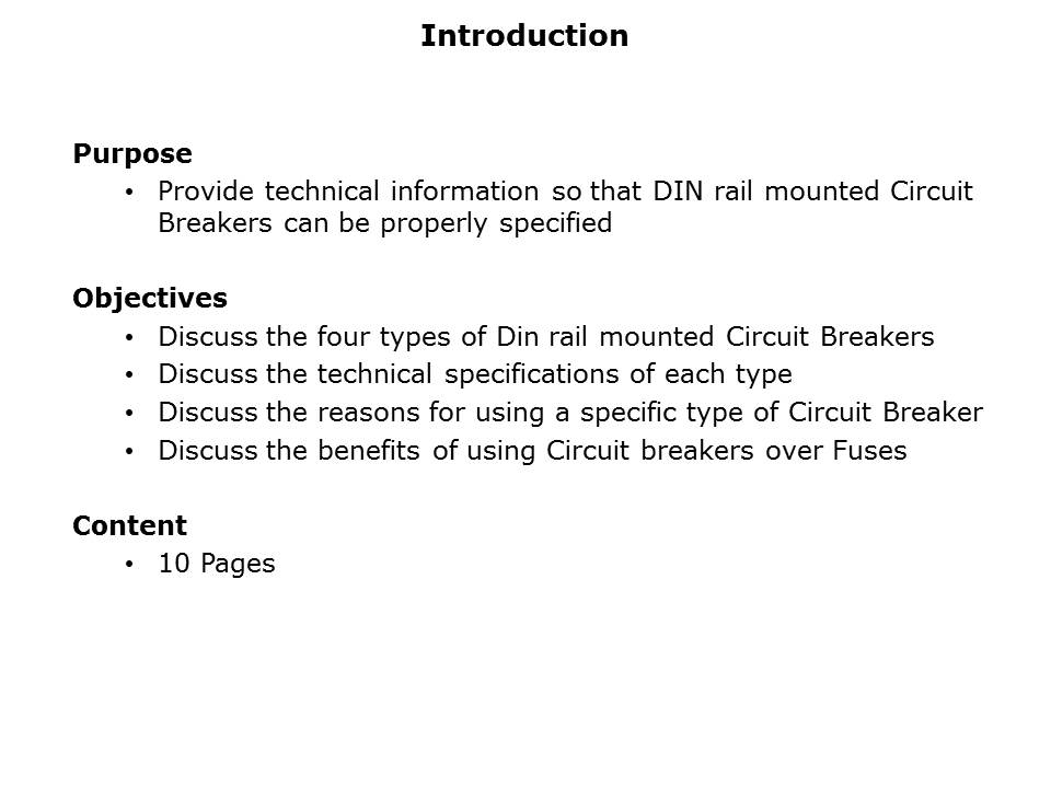 DIN Rail Mounted Circuit Breakers Slide 1