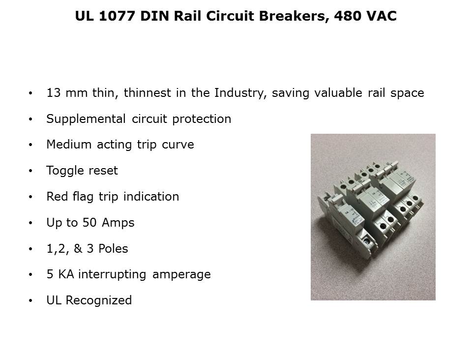 DIN Rail Mounted Circuit Breakers Slide 3