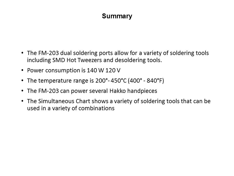 summary
