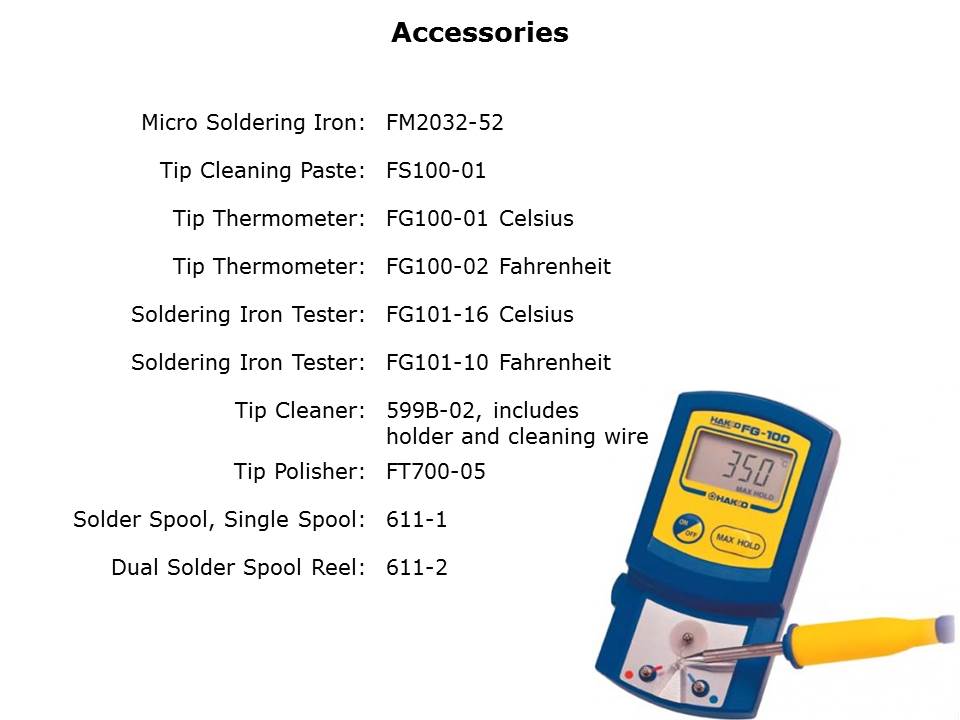 FX-951 Soldering Station Slide 6