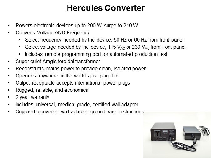 Thor and Hercules Converters Slide 4