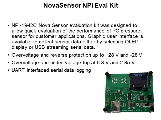 NovaSensor NPI Eval Kit