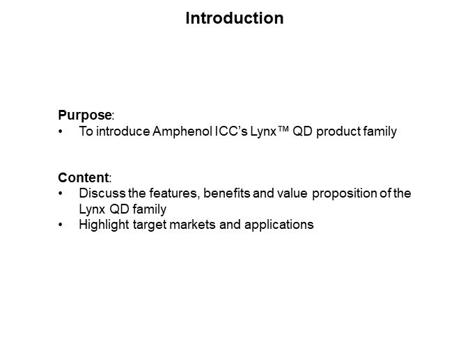 Image of Amphenol Lynx™ QD Product Family - Introduction