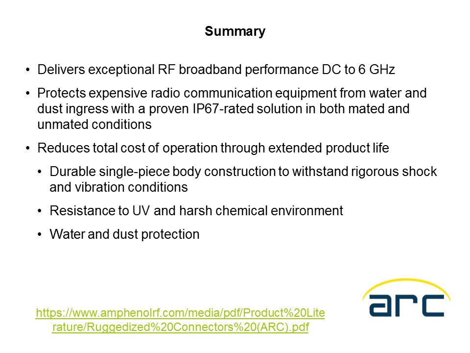 ARC Rugged Product Line Overview Slide 9