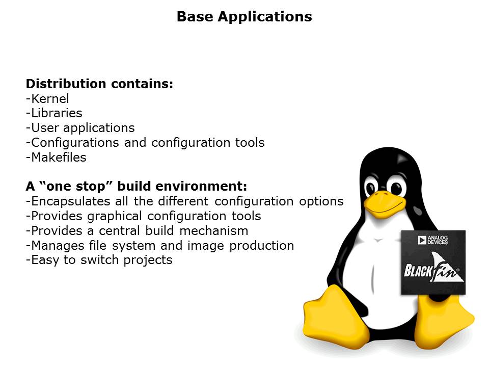 DSP Blackfin STAMP BSP Slide 17