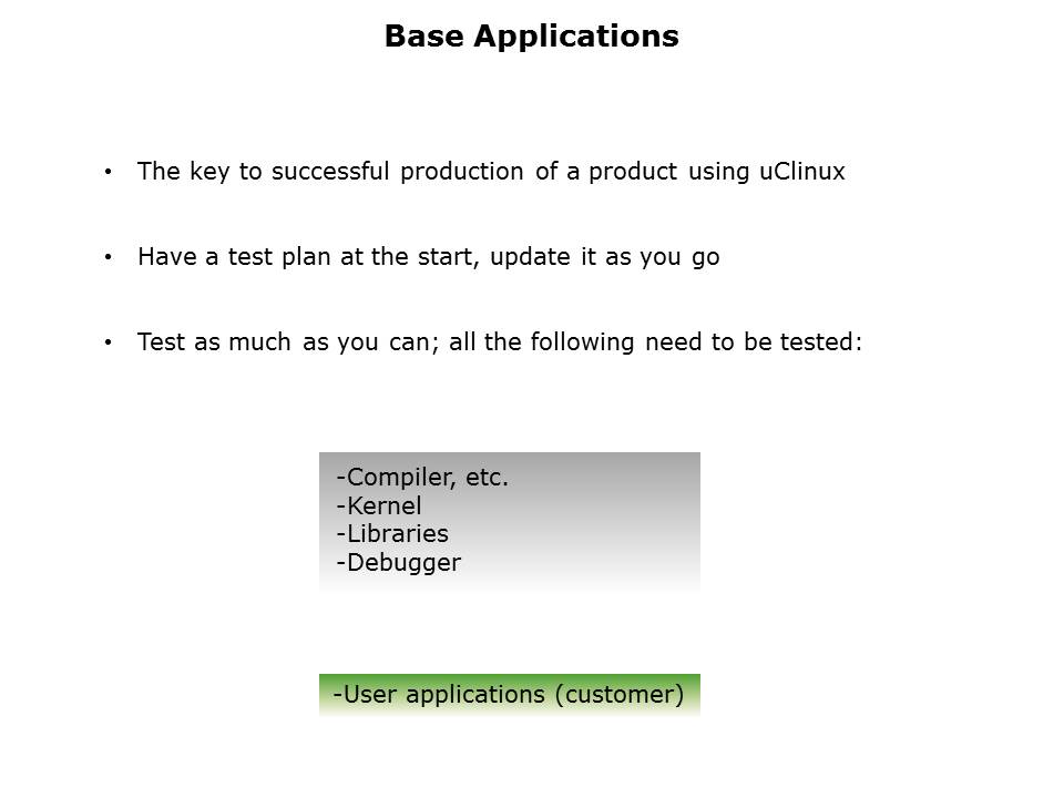 DSP Blackfin STAMP BSP Slide 23