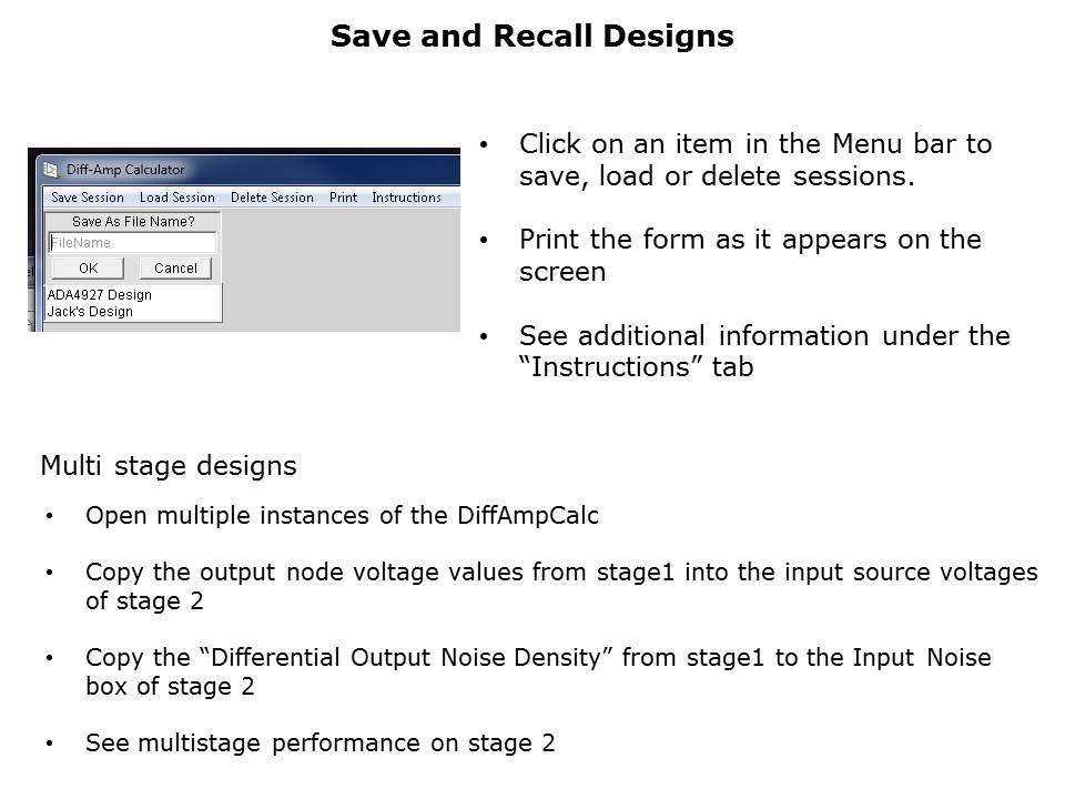 DiffAmpCalc Overview Slide 14