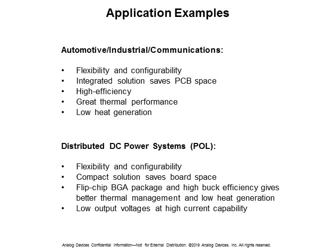 Image of Analog Devices LTC3376 Family-Slide7