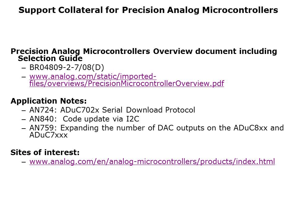 ARM7 Applications and Tools Slide 31