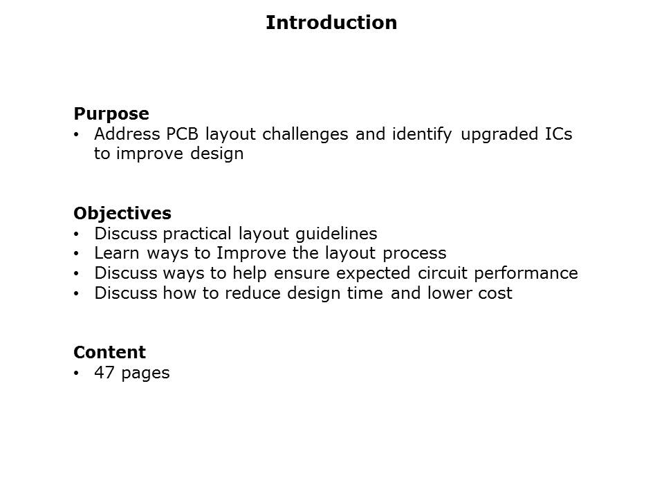 Guide to PCB Layout Slide 1