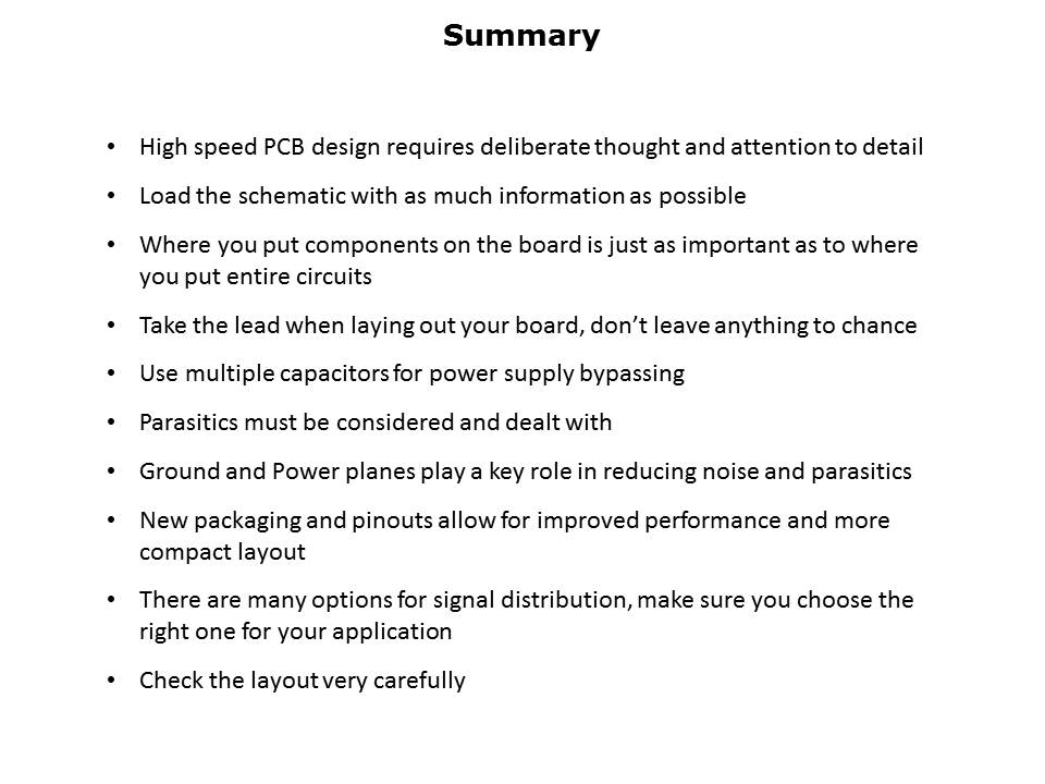 Guide to PCB Layout Slide 47